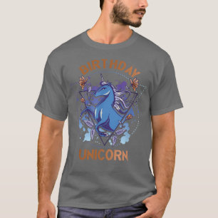 Unicorn birthday and Birthday unicorn and Japanese T-Shirt
