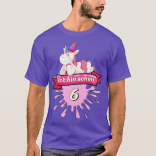 Unicorn Birthday Gift T Kids Girl 2 T-Shirt