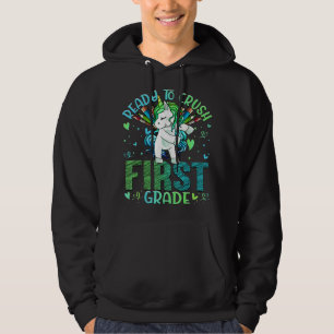 Unicorn Birthday Girl Party Family Matching Afro P Hoodie