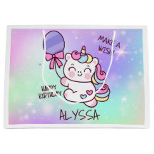 Unicorn Birthday Party Gift Bag
