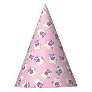 Unicorn Birthday Party Pink Hat
