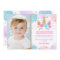 Unicorn Birthday Party Thank You Cards with Photo 
