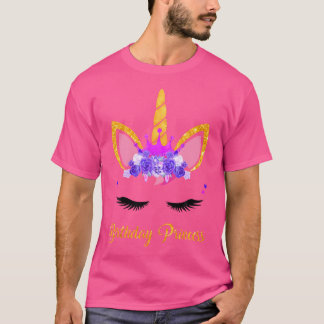 Unicorn Birthday Princess Shirt Unicorn Girl Birth