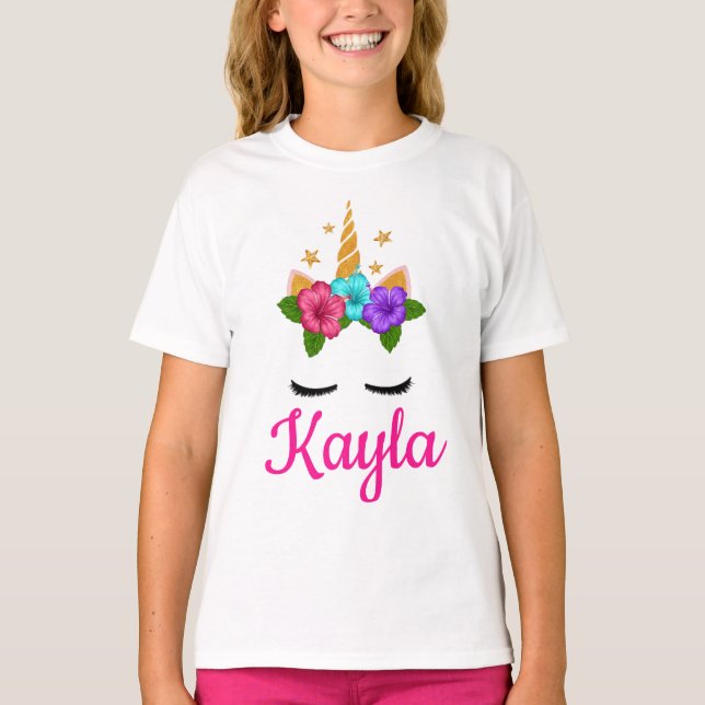 Unicorn Birthday T-Shirt (Front)