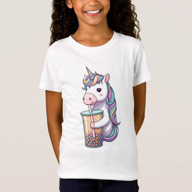 Unicorn Boba T-shirt (Front)