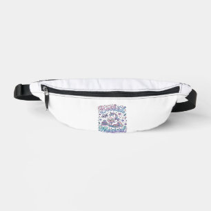 Unicorn Booked and Magical Gift Idea Typography De Bum Bags