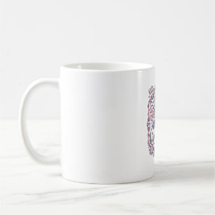 Unicorn Booktrovert Unicorn Playful Cute Gift Desi Coffee Mug
