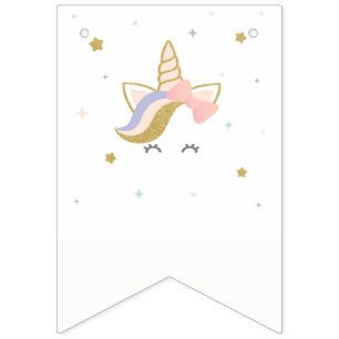 Unicorn Bunting Banner