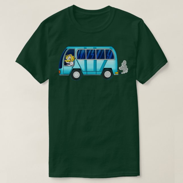 Unicorn Bus T-Shirt (Design Front)