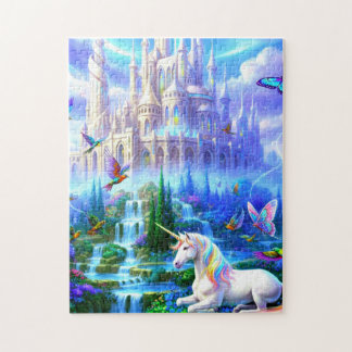 Unicorn by Castle Jigsaw Puzzle
