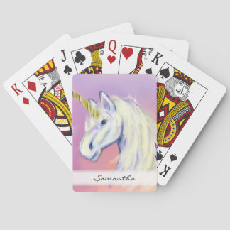 Unicorn by: Mendi Vernatter Playing Cards