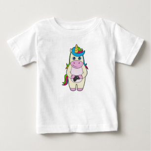 Unicorn Camera Baby T-Shirt