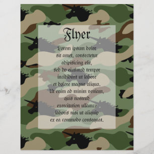 Unicorn Camouflage Flyer