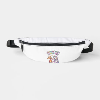 Unicorn Campfire Story Unicorn Charming POD Artwor Bum Bags