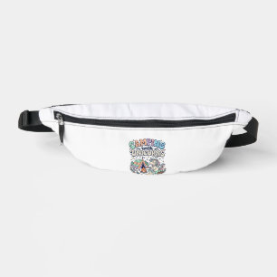 Unicorn Camping with Unicorns Kawaii Sticker and S Bum Bags