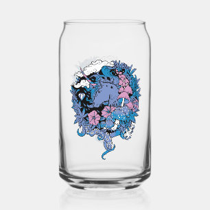 Unicorn Can Glass