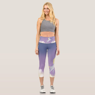 Unicorn  capri leggings