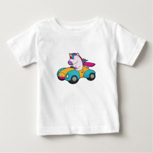 Unicorn Car Baby T-Shirt
