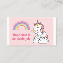 Unicorn card