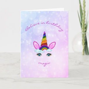 unicorn card