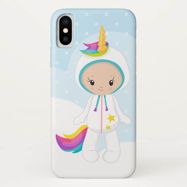 Unicorn Case-Mate Barely iPhone X Case (Back)
