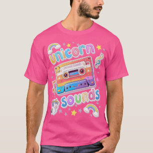 Unicorn Cassette Collage Mens T-Shirt