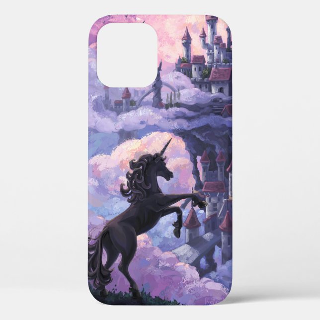 Unicorn Castle Case-Mate iPhone Case (Back)