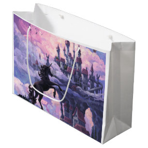 Unicorn Castle Large Gift Bag