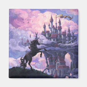 Unicorn Castle Magnet