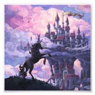 Unicorn Castle Photo Print