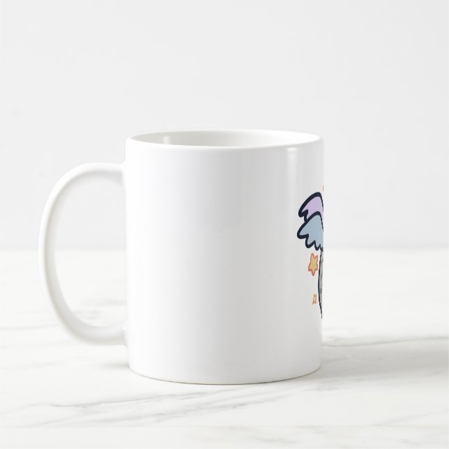 Unicorn cat Magic Coffee Mug (Left)