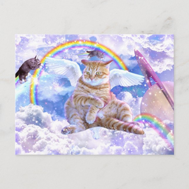 Unicorn - Caticorn                                 Postcard (Front)