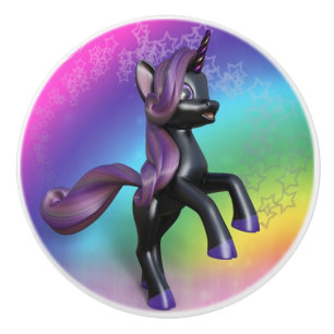 Unicorn Ceramic Knob