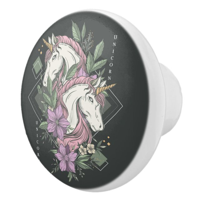 Unicorn Ceramic Pull (Right)