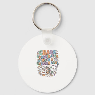 Unicorn Chaos Coordinator with a Unicorn Soul Kawa Key Ring