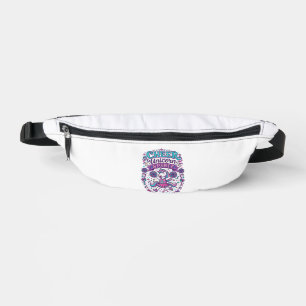 Unicorn Cheer Unicorn Spirit Colourful POD Artwork Bum Bags