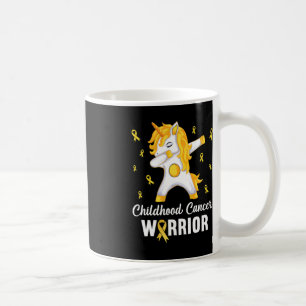 Unicorn Childhood Cancer Warrior In September We W Coffee Mug