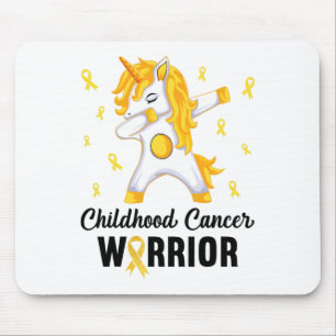 Unicorn Childhood Cancer Warrior In September We W Mouse Mat