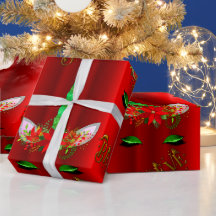 Unicorn Christmas Believe Red