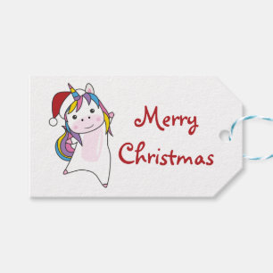 Unicorn Christmas Snow Winter Animals Unicorns Tru Gift Tags