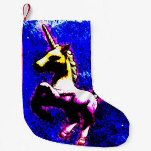 Unicorn Christmas Stocking (Punk Cupcake)