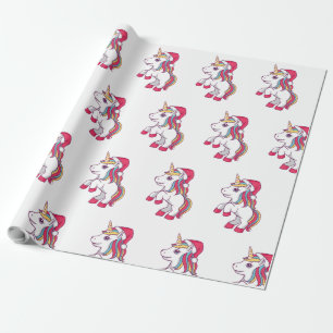 Unicorn Christmas Wrapping Paper, Unicorn Wrapping Paper