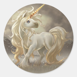 Unicorn Classic Round Sticker