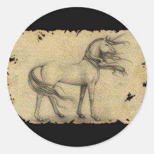 Unicorn Classic Round Sticker