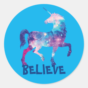 UNICORN CLASSIC ROUND STICKER