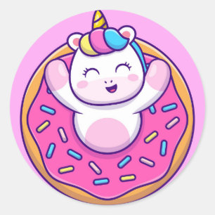 Unicorn Classic Round Sticker