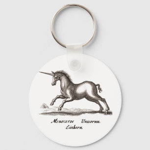Unicorn Classic Running Magic Woodland Creature Key Ring