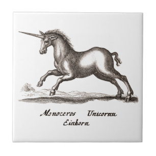 Unicorn Classic Running Magic Woodland Creature Tile