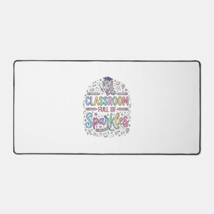 Unicorn Classroom Full of Sparkles Original Merch Desk Mat