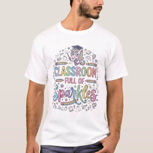 Unicorn Classroom Full of Sparkles Original Merch T-Shirt